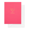 Bar Mitzvah Solid Card