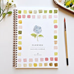 Load image into Gallery viewer, Emily Lex Flowers Watercolor Workbook
