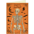 Halloween Skeleton Greeting Card