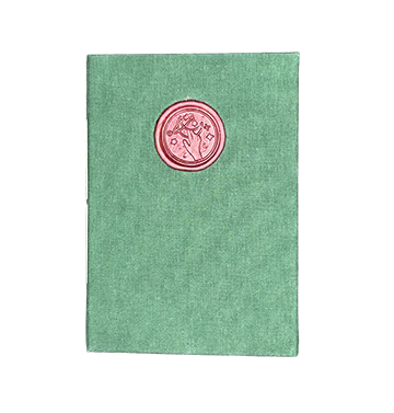 Hardcover Wax Seal Journal (Green)
