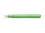 Load image into Gallery viewer, Kaweco Liliput Fountain Pen (Green Aluminum Collection)
