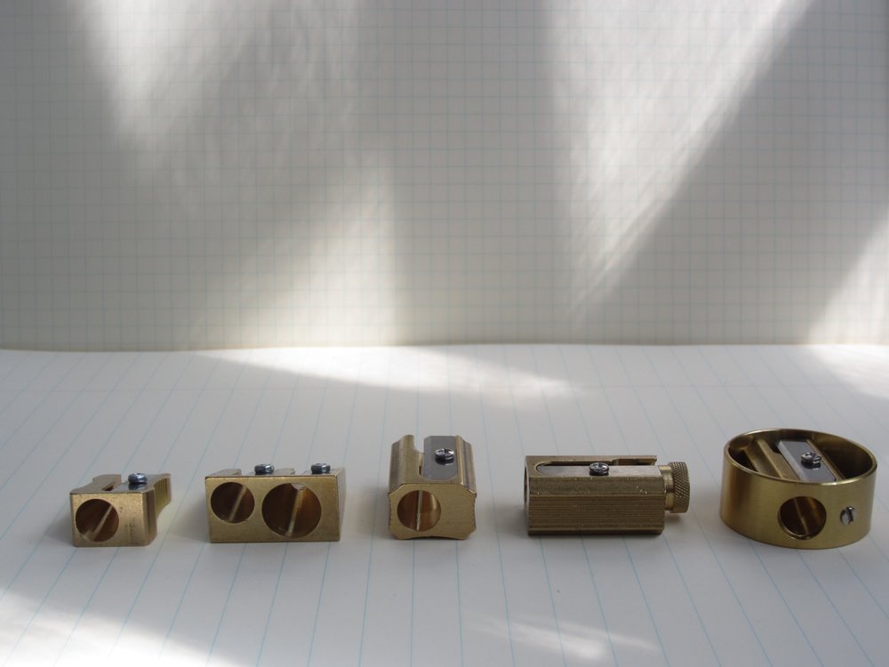 DUX Brass Pencil Sharpener