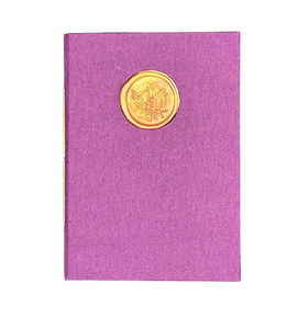 Hardcover Wax Seal Journal (Purple)