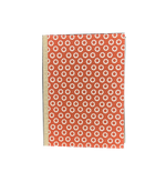 Load image into Gallery viewer, Hand Sewn Decorative Paper Hard Cover Journal (red stars)
