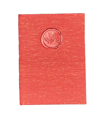 Hardcover Wax Seal Journal (Red)