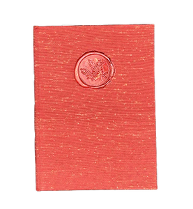 Hardcover Wax Seal Journal (Red)