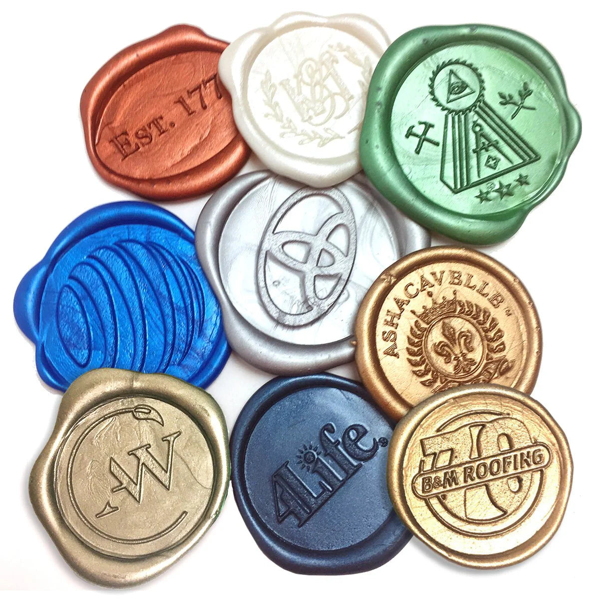 Custom Logo Wax Seal Sticker with your Design