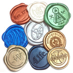 Load image into Gallery viewer, Custom Logo Wax Seal Sticker with your Design
