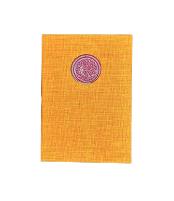 Hardcover Wax Seal Journal (Yellow)