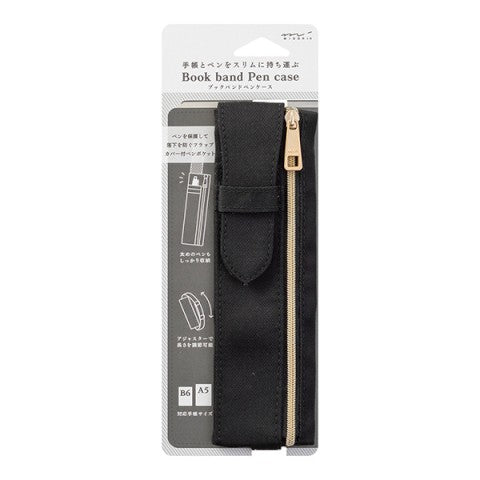 Midori Book Band Pen Case for B6-A5 Notebooks