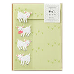 Load image into Gallery viewer, Midori Animal Letter Sets with Stickers
