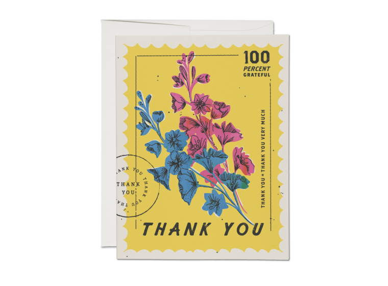 100 Percent Thank You Card