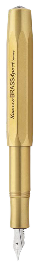 Load image into Gallery viewer, Kaweco Brass Sport Fountain Pen
