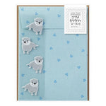 Load image into Gallery viewer, Midori Animal Letter Sets with Stickers

