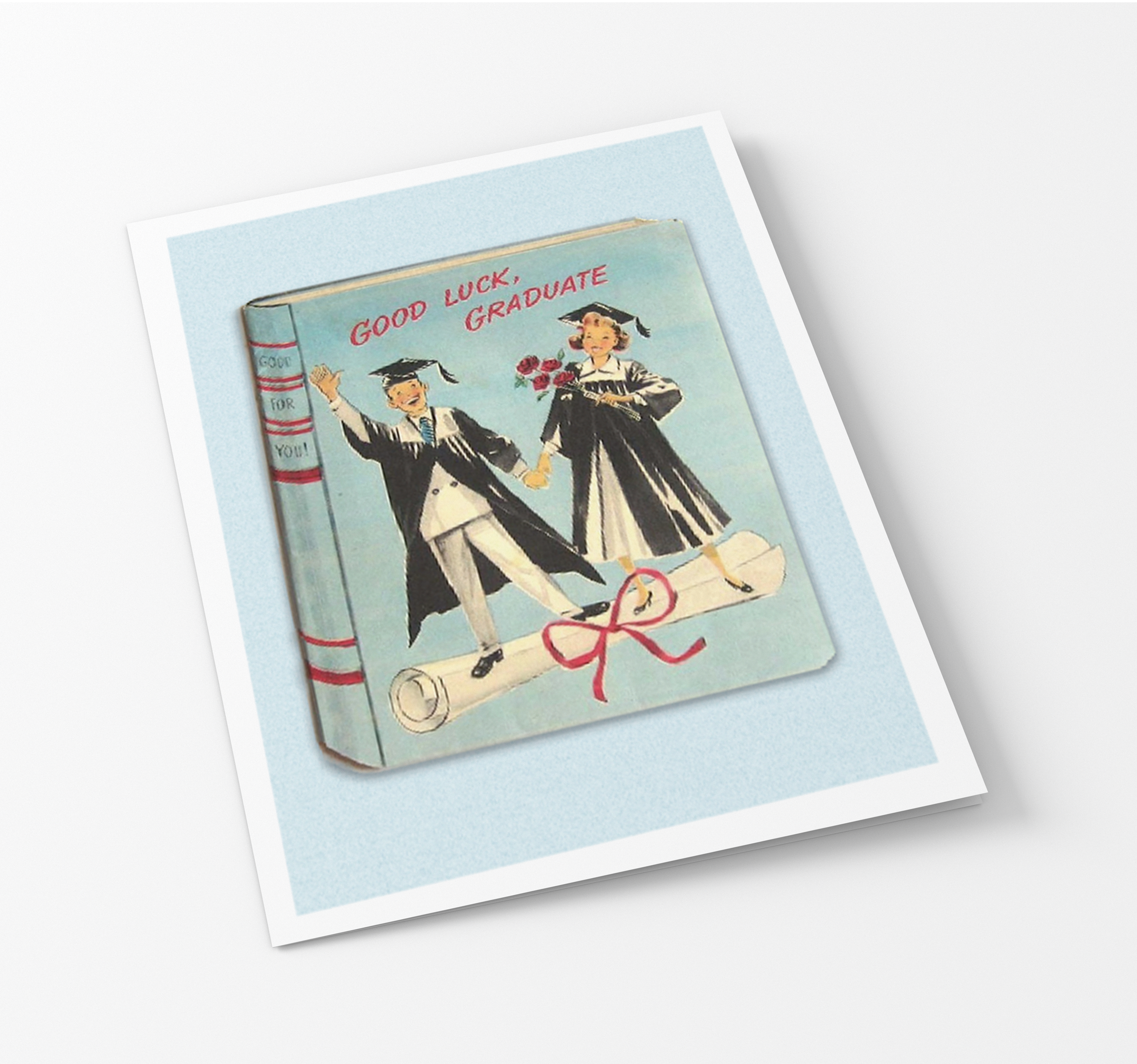 Vintage Inspired Graduation Card