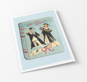 Vintage Inspired Graduation Card
