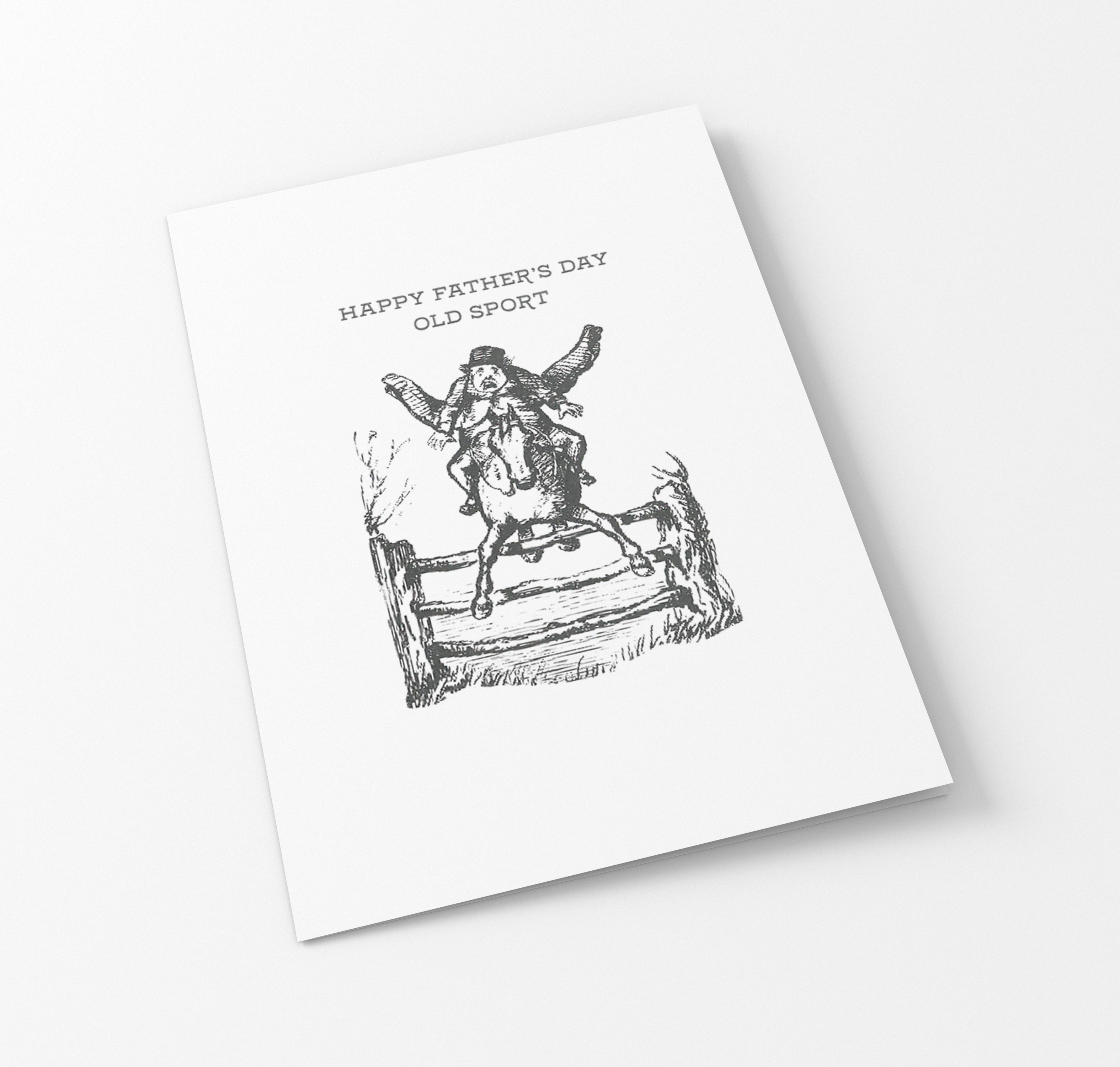 Old Sport Father's Day Card