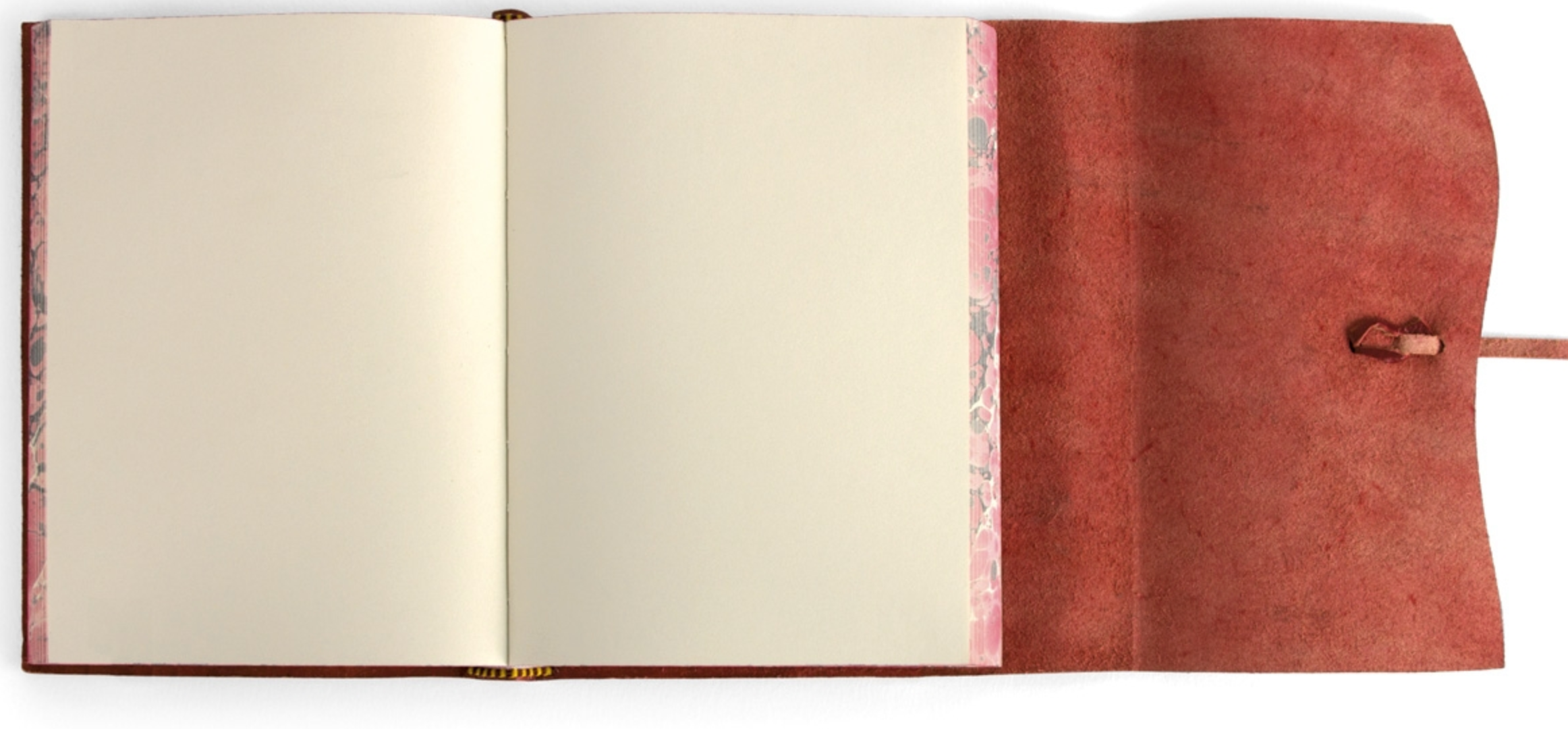 Marble Edge Leather Journal