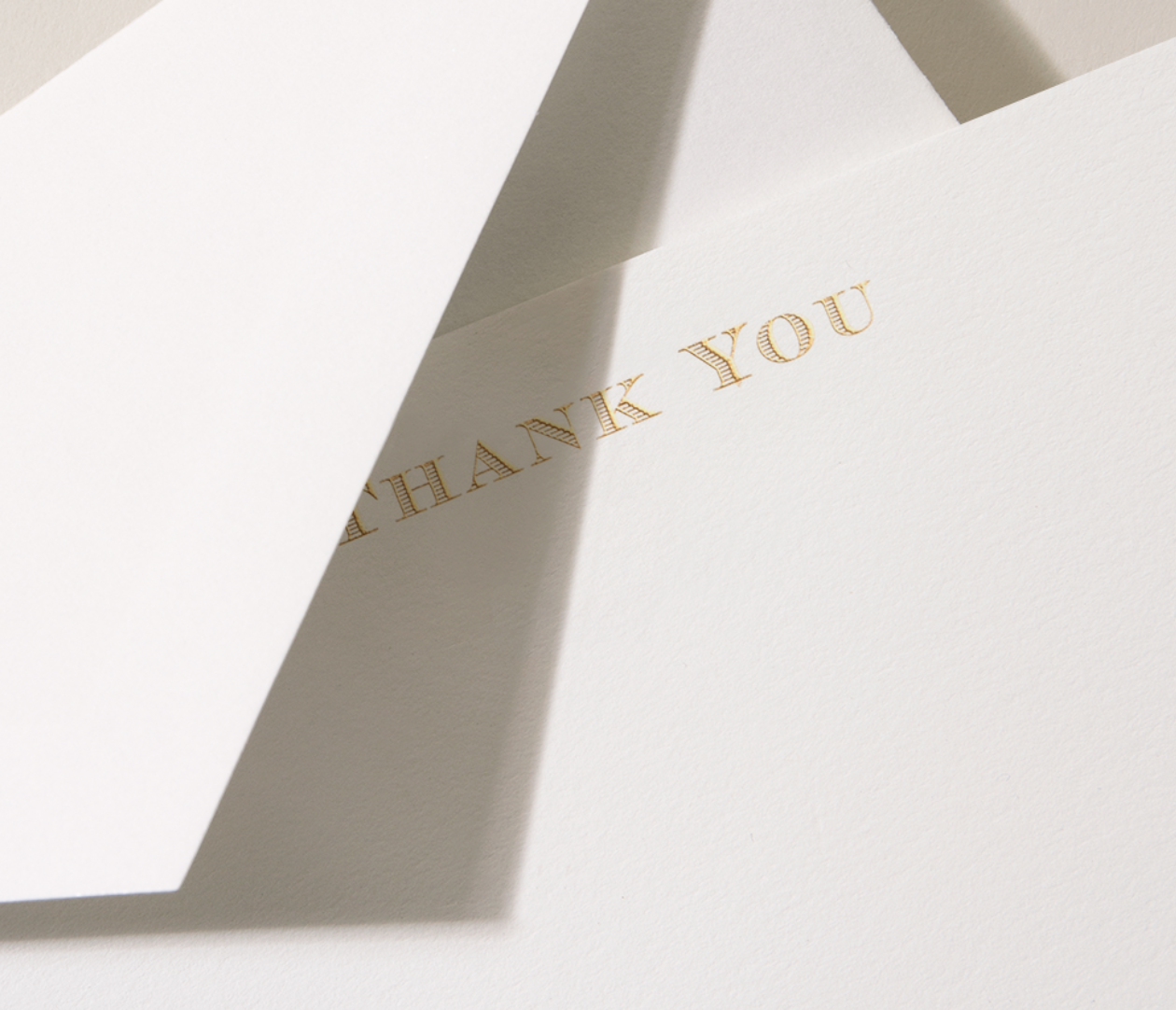 Crane Regency Thank You Cards - Set of 10