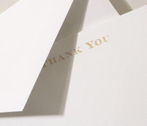 Crane Regency Thank You Cards - Set of 10