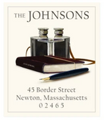 Load image into Gallery viewer, Return Address Labels - On Paper Favorites By Felix Doolittle
