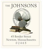 Load image into Gallery viewer, Return Address Labels - On Paper Favorites By Felix Doolittle
