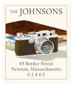 Load image into Gallery viewer, Return Address Labels - On Paper Favorites By Felix Doolittle
