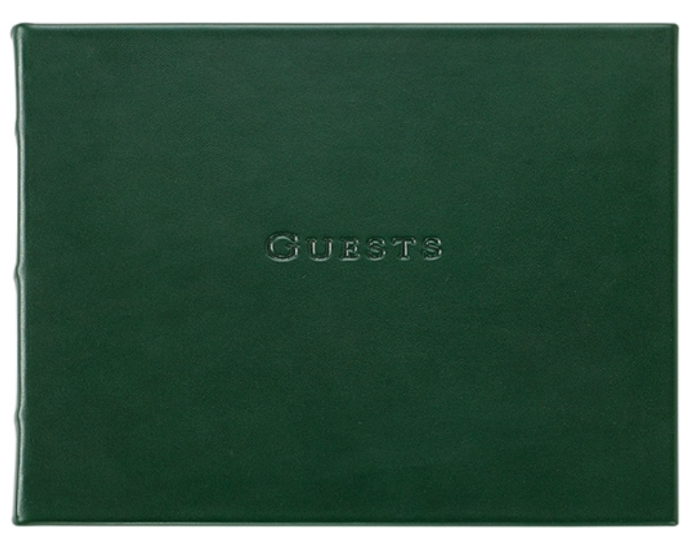 Leather Guest Book