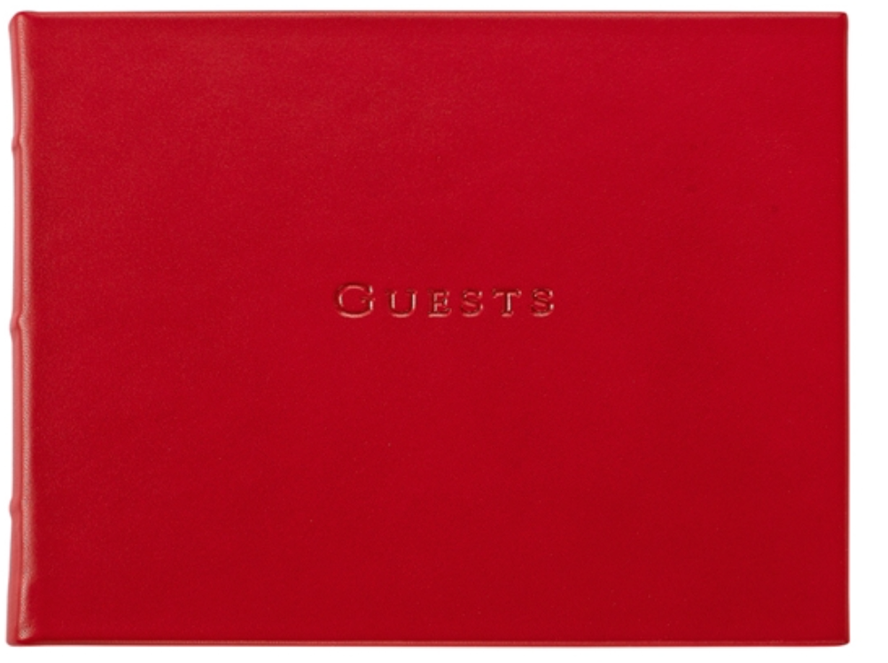 Leather Guest Book