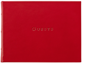 Leather Guest Book