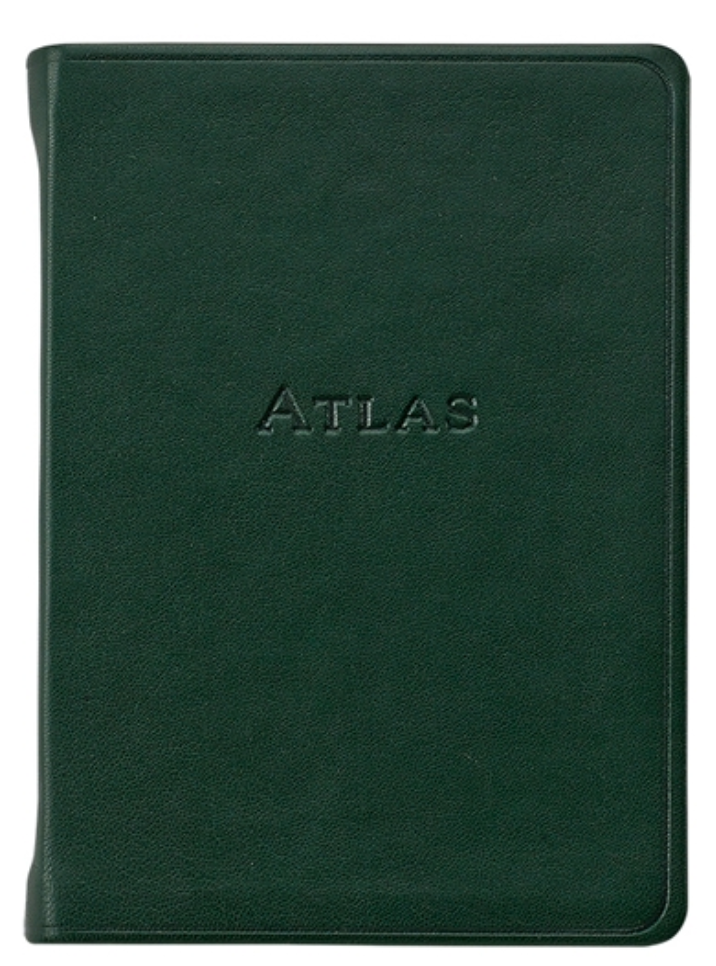 Leather Traveler's World Atlas