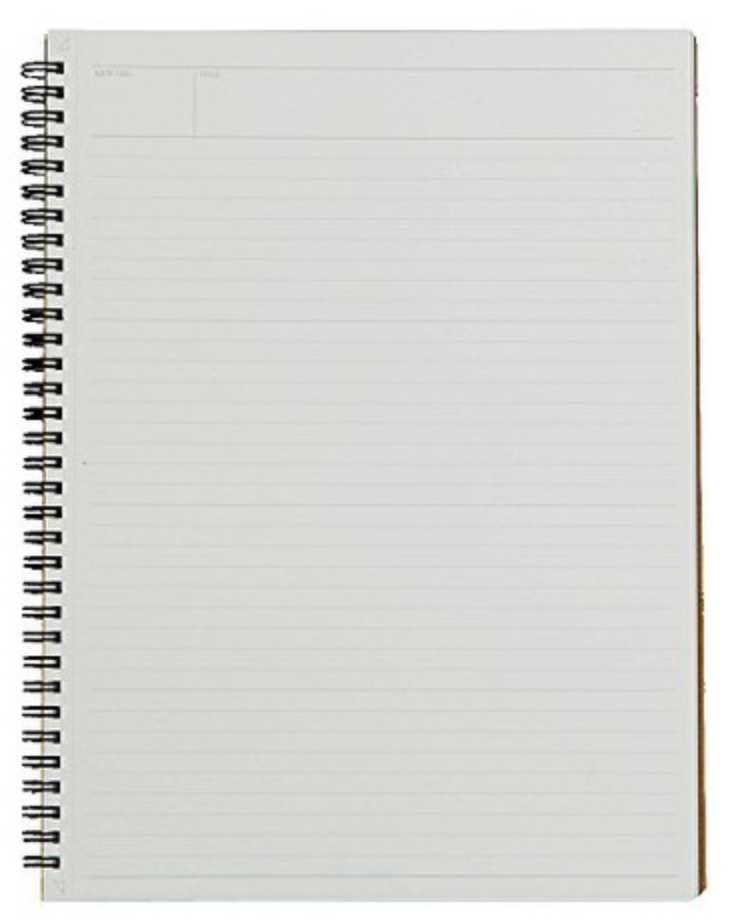 Mnemosyne Spiralbound A4 Notebook