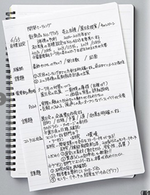 Load image into Gallery viewer, Mnemosyne Spiralbound A4 Notebook
